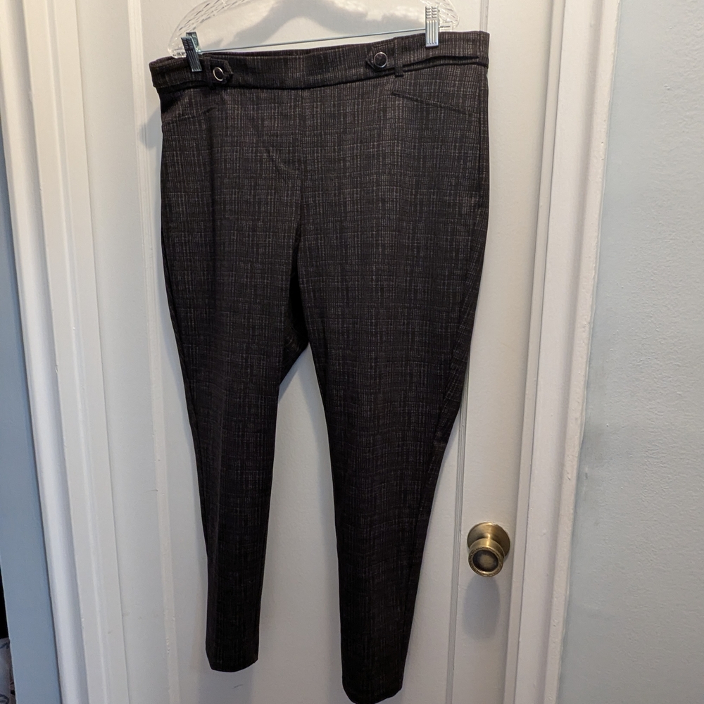 Woman's Dark Gray Slim Pants (New Lower Price)